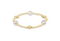 Enewton  Signature Cross Admire Pearl Pattern 3mm Bead Braclet - Gold-shopbody.com