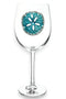 The Queens'Jewels Sand Dollar Jeweled Glassware-shopbody.com