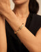 UNOde50 18K Gold Plated Rigid Bracelet-shopbody.com