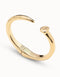 UNOde50 18K Gold Plated Rigid Bracelet-shopbody.com