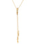 UNOde50 18K Gold Three Figure Necklace-shopbody.com