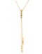 UNOde50 18K Gold Three Figure Necklace-shopbody.com