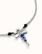 UNOde50 Short Sterling Silver Dragonfly Necklace-shopbody.com