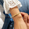 A Littles & Co Happy Little Moments 'Friendship' Bracelet In Gold-Tone Plating-shopbody.com