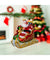 Kurt Adler Bellissimo Glass Santa In Sleigh Ornament-shopbody.com