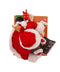 Kurt Adler 9" Fabriché™ Santa With Laptop and Pets-shopbody.com