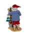 Kurt Adler 10.5" Fabriché™ Battery Operated Beach Santa With Lighted Sign-shopbody.com