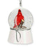 Roman Cardinal Snow Globe Light Up Ornament-shopbody.com