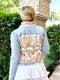 Stacy Bradley Design The Light Denim Jacket / Pink Makes Me Happy-shopbody.com