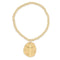 enewton Classic Gold 4mm Bead Bracelet - Inspire Gold Charm-shopbody.com