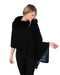 Alashan Cashmere !00% Cashmere Luxe Windchill Fox Trim Topper - FOX-shopbody.com