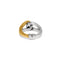 Brighton Interlok Curve Two Tone Ring-shopbody.com