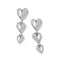 Brighton Cascade Heart Trio Post Drop Earrings-shopbody.com