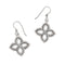 Brighton Interlok Floral Knot French Wire Earrings-shopbody.com