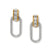 Brighton Mosaic Two Tone Post Drop Earrings-shopbody.com