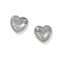 Brighton Trianon Heart Small Post Earrings-shopbody.com