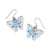 Brighton Kyoto In Bloom Indigo Butterfly Earrings-shopbody.com