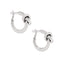 Brighton Interlok Single Knot Hoop Earrings-shopbody.com