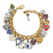 Brighton One Heart Color Charm Bracelet-shopbody.com