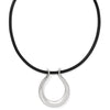 Brighton Pretty Tough Arch Leather Necklace