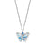 Brighton Kyoto In Bloom Indigo Petite Butterfly Necklace-shopbody.com