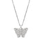 Brighton Kyoto In Bloom Indigo Petite Butterfly Necklace-shopbody.com