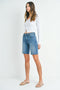 Just Black Denim Bermuda Short - Medium Denim-shopbody.com