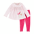 Mud Pie Pink Santa Tunic & Leggings-shopbody.com