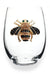 The Queens' Jewels Queen Bee Jeweled Glassware-shopbody.com