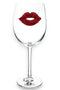 The Queens' Jewels Red Lips Jeweled Glassware