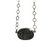 Charles Albert Silver - Quartz Tourmalinated Necklace - Body & Soul Boutique