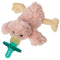 WubbaNub Infant Pacifier - Putty Blush Duck - Body & Soul Boutique