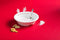 Mud Pie Reindeer Chow Bowl-shopbody.com