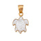 Charles Albert Alchemia - Mother of Pearl Turtle Pendant