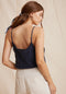 Bella Dahl Women's Frayed Cami in Endless Sea - Body & Soul Boutique