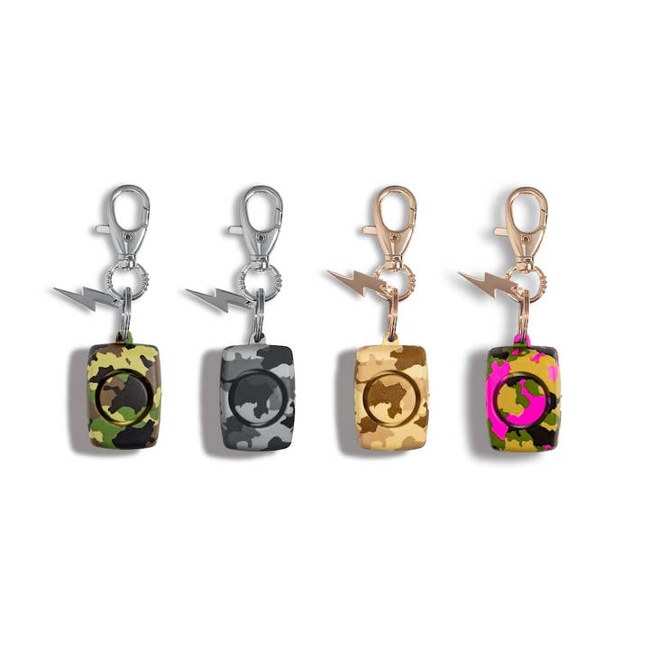 Bling Sting Mini Safety Alarms Green Camo